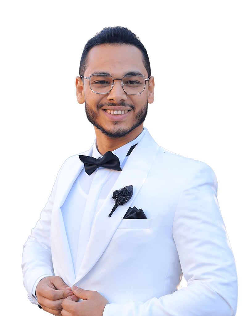 Portrait of Abdelaziz Rashed, Co-founder & CTO of NodeBook